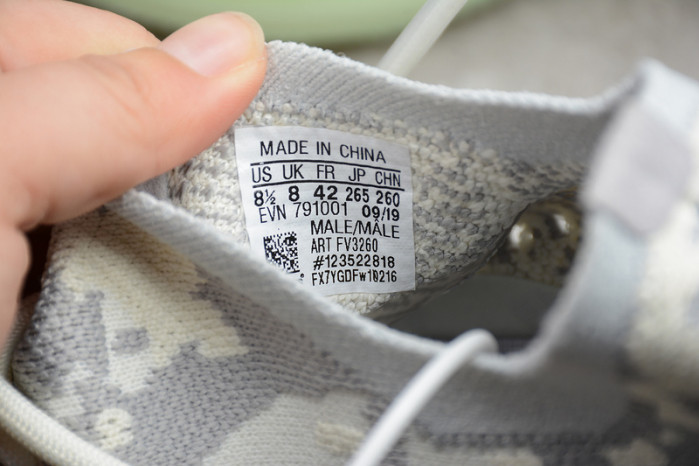 a*d*i*s Y**zy boost 380 350v3 alien kanye west white grey fv3260