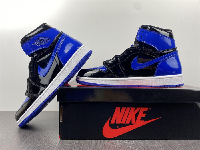 air jordan 1 high og “patent royal" 555088-400