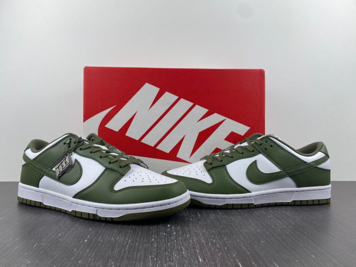 nike dunk low medium olive (w) - dd1503-120