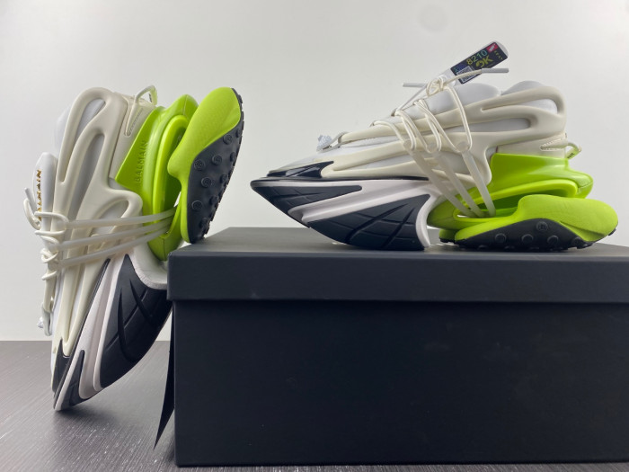 balmain unicorn layered sneakers bl20369