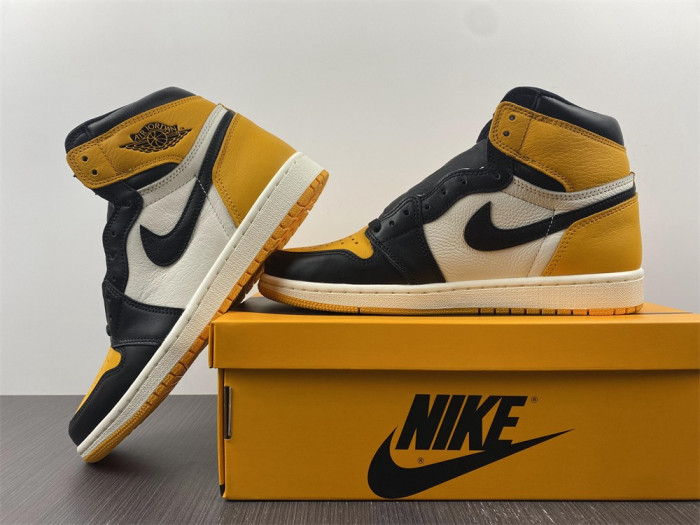 air jordan 1 high og "yellow toe" 555088-711