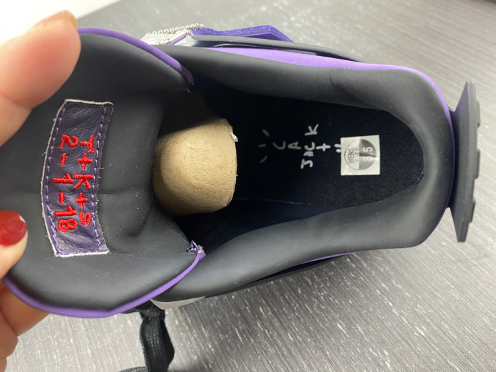 jordan 4 retro travis scott purple aj4-203