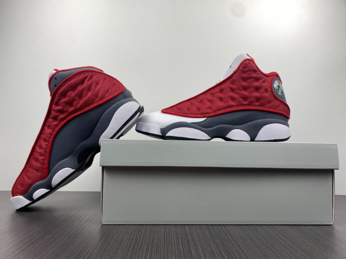 air jordan 13 retro gym red flint grey - dj5982-600