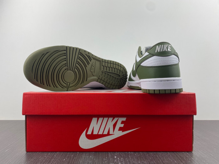 nike dunk low medium olive (w) - dd1503-120