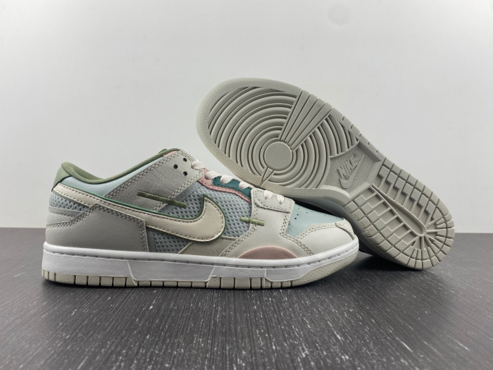 nike dunk scrap grey haze phantom - dm0802-001