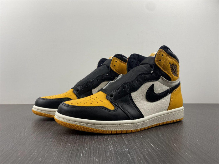air jordan 1 high og "yellow toe" 555088-711