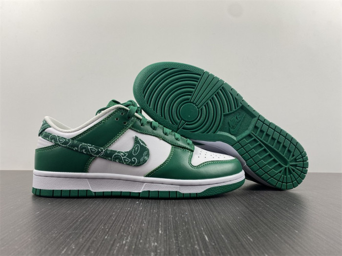 nike dunk low wmns green paisley dh4401-102