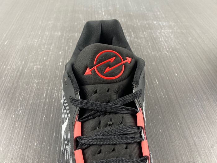 nike zoom gt cut 2 black bright crimson dj6013-001