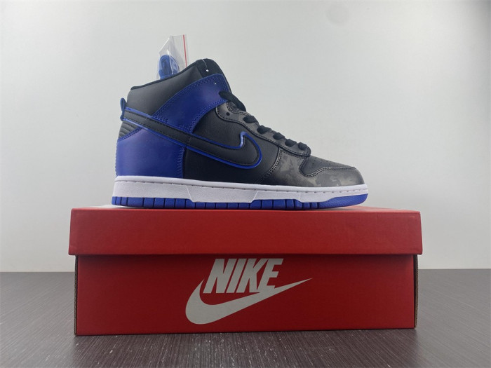 nike dunk high blue camo dd3359-001