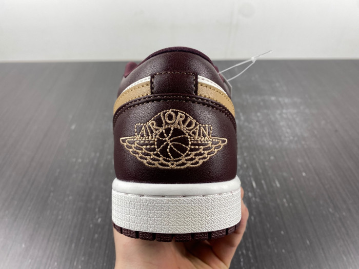 air jordan 1 low sail brown dc0774-200