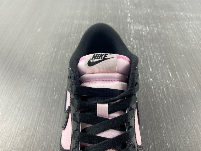 nike dunk low pink foam black (w) - dj9955-600
