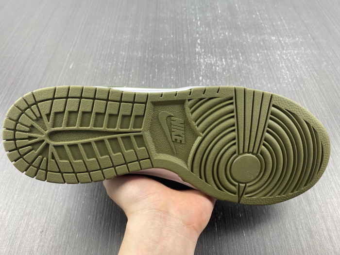 nike dunk low medium olive (w) - dd1503-120