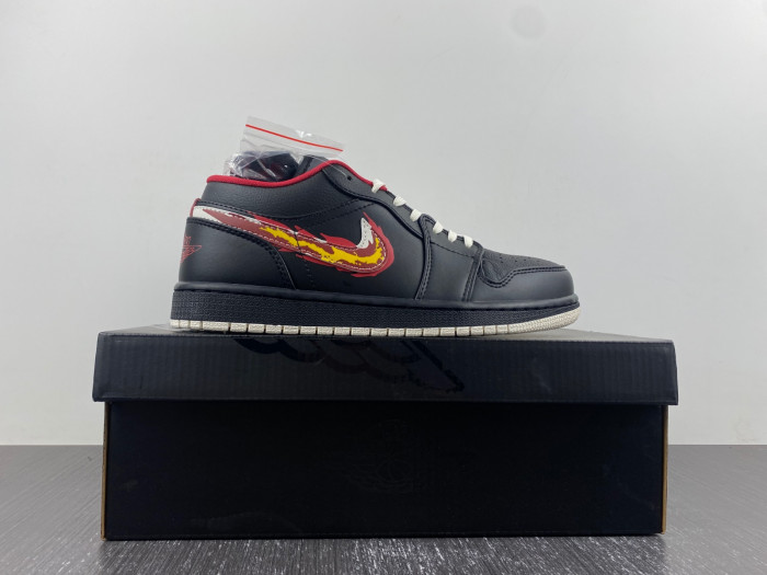 jordan 1 low se just skate black - fj7073-010