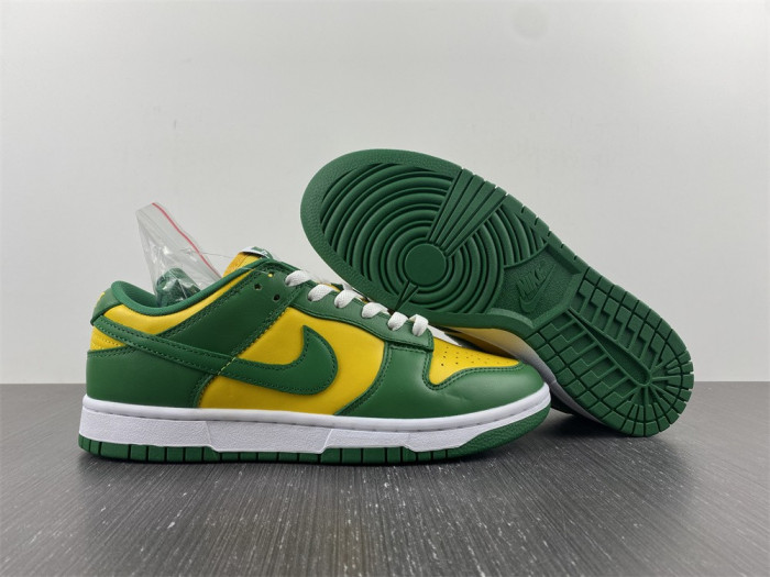 nike dunk low brazil (2020) cu1727-700