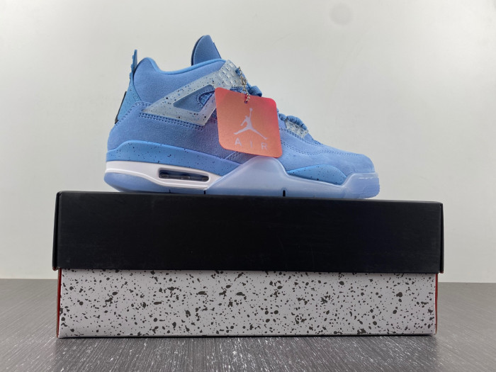 air jordan 4 retro unc 2019 pe sky blue aj4 1032070