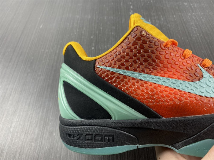 nike kobe 6 protro orange county cw2190-800