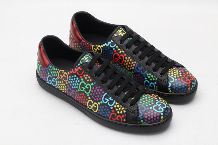 G*u*i ace embroidered low-top sneaker 610085 h2020 1110