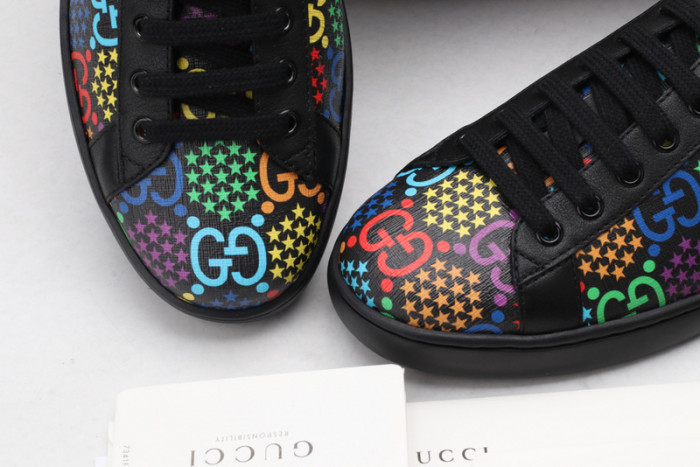 G*u*i ace embroidered low-top sneaker 610085 h2020 1110