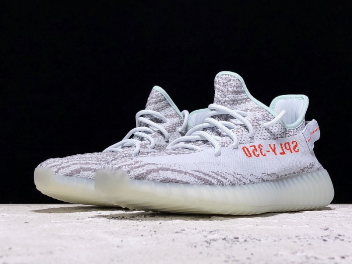 a*d*i*s Y**zy boost 350 v2 blue tint b37571