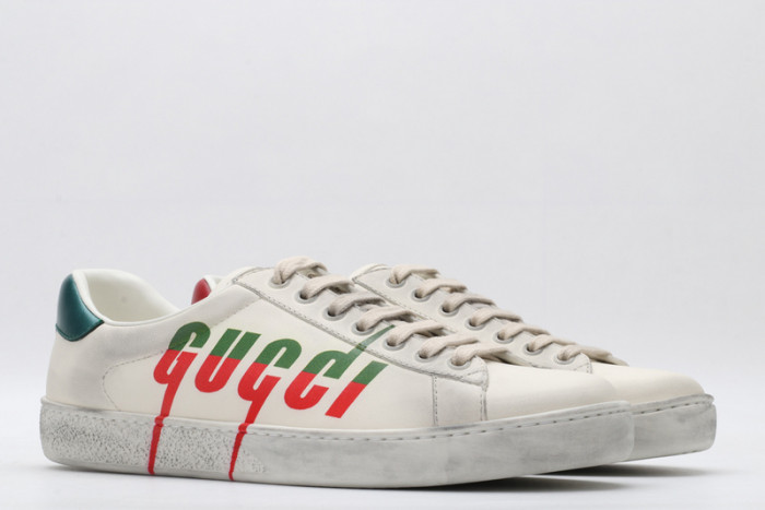 G*u*i ace embroidered low-top sneaker 576137 a38v0 9090