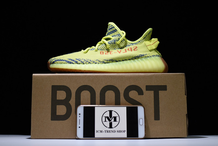 a*d*i*s Y**zy boost 350 v2 semi frozen yellow b37572