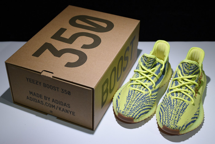 a*d*i*s Y**zy boost 350 v2 semi frozen yellow b37572