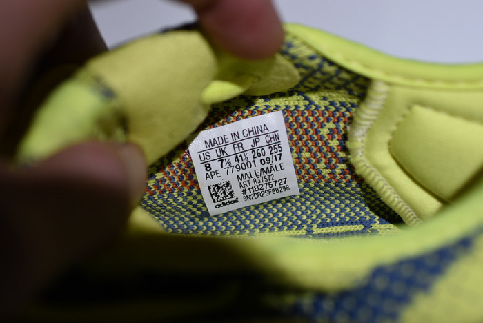 a*d*i*s Y**zy boost 350 v2 semi frozen yellow b37572