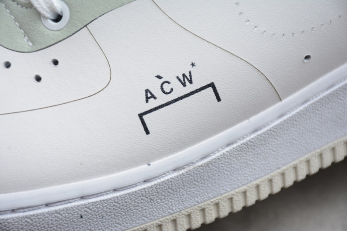 a cold wall x air force 1 low white bq6924-100