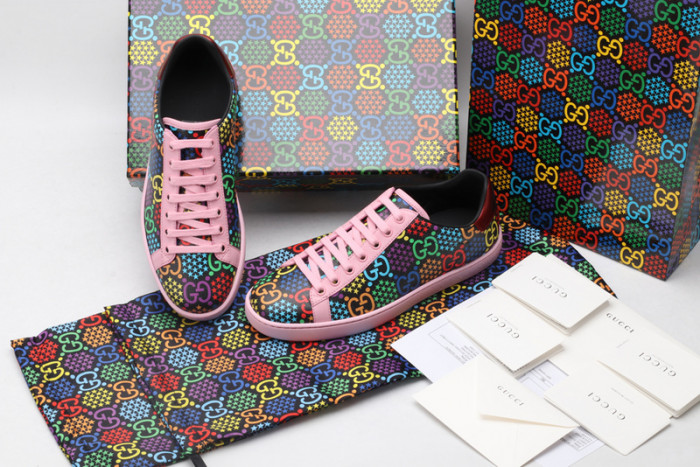 G*u*i ace embroidered low-top sneaker 610085 h2020 1115