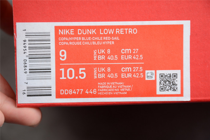 nike dunk low cny firecracker dd8477-446