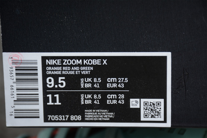 nike kobe 10 easter - 705317-808