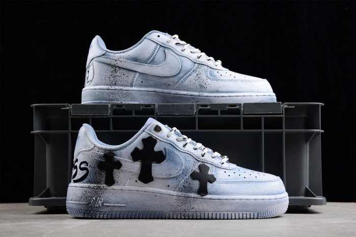 chrome hearts x air force 1 low cw2288-111-01