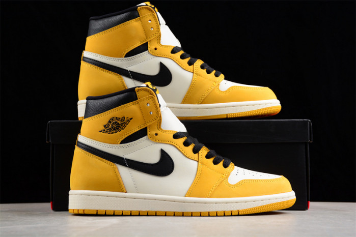 air jordan 1 high og "yellow ochre" dz5485-701