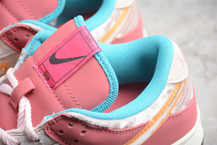 nike dunk social status mid light soft pink dj1173-600