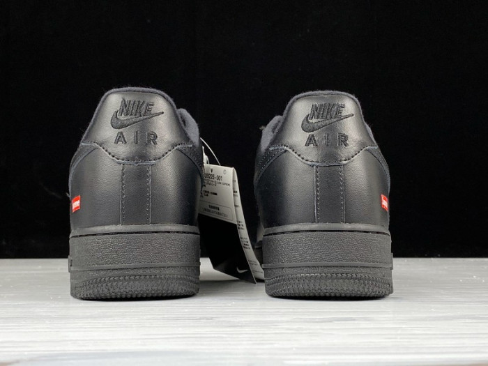 nike air force 1 low su---preme black - cu9225-100-001
