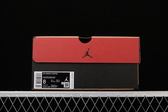 air jordan 12 retro black dark concord ct8013-005