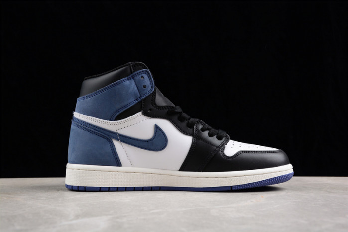 air jordan 1 retro high blue moon 555088-115