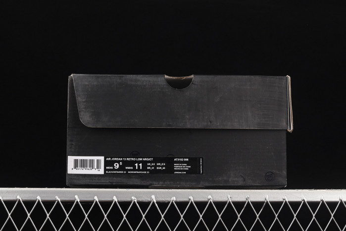 clot x air jordan 13 low “black infrared” at3102-006