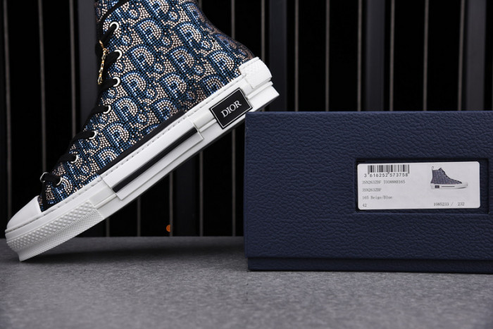 d10r b23 oblique high top sneaker