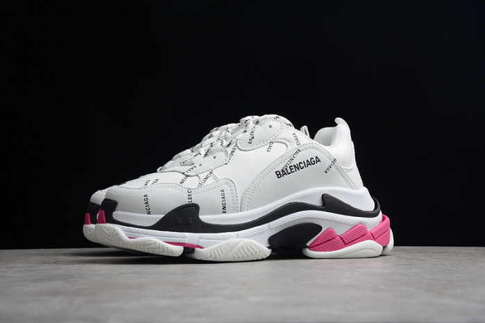 blcg sneaker triple.s allover logo 524039 w2fa4 9155