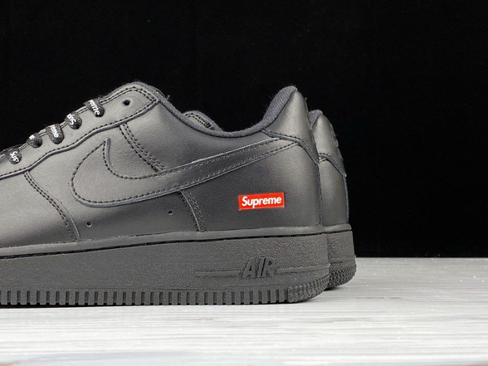 nike air force 1 low su---preme black - cu9225-100-001