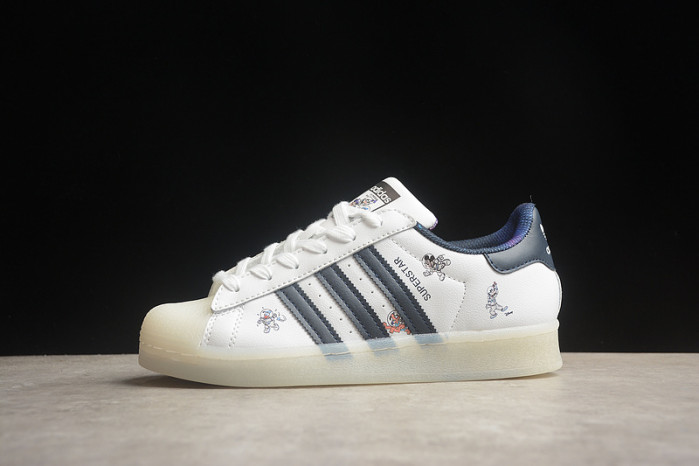 a*d*i*s S*perstar x disney shoes white - hq2175