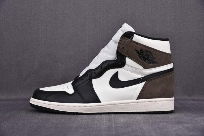 air jordan 1 retro high dark mocha - 555088-105