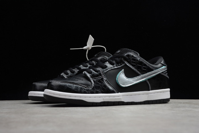 nike sb dunk low Di*m*nd s*pply co black Di*m*nd bv1310-001