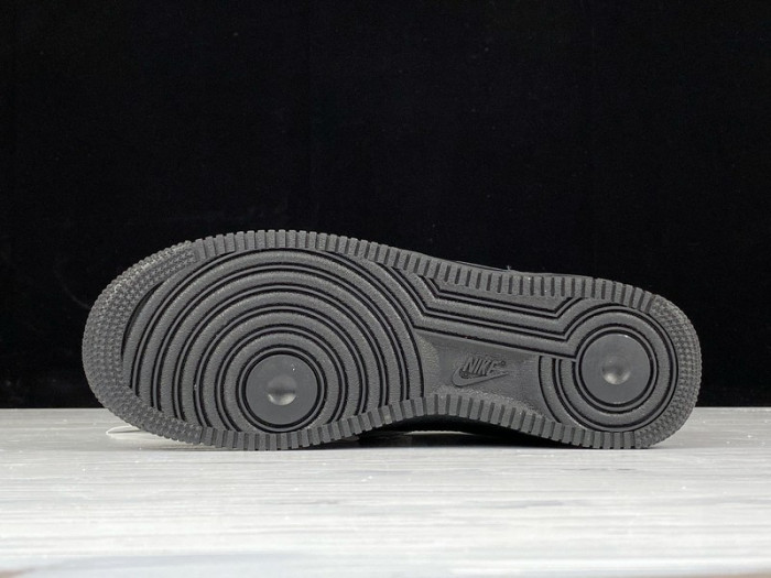 nike air force 1 low su---preme black - cu9225-100-001