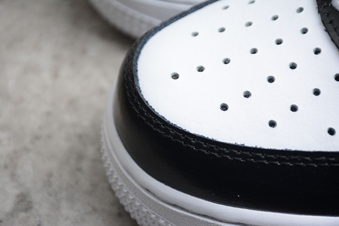 nike air force 1 "tuxedo" white and black aq4134-100