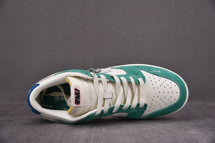 nike dunk low kasina neptune green cz6501-101