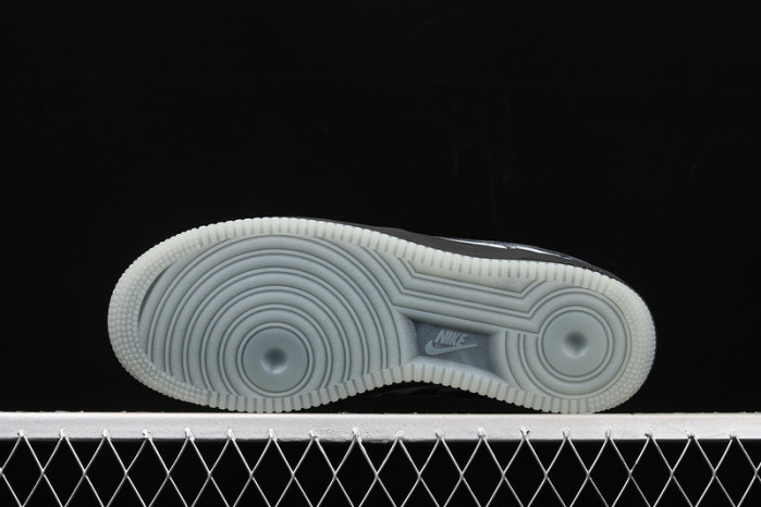 nike air force 1 low black skeleton halloween (2019) bq7541-001