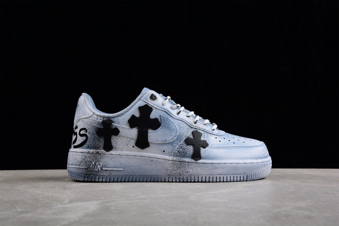 chrome hearts x air force 1 low cw2288-111-01