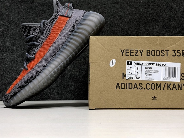 a*d*i*s Y**zy 350v2 boost gray orange eg7963